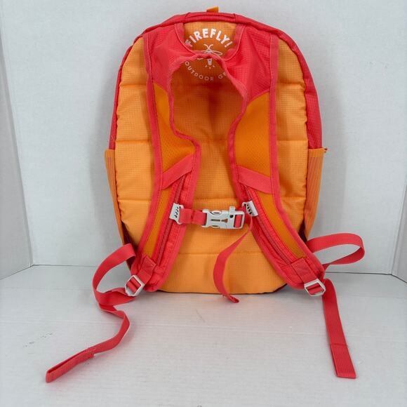 Firefly Outdoor Gear Backpack Gradient Orange Red Lightweight Camping School - Picture 3 of 8